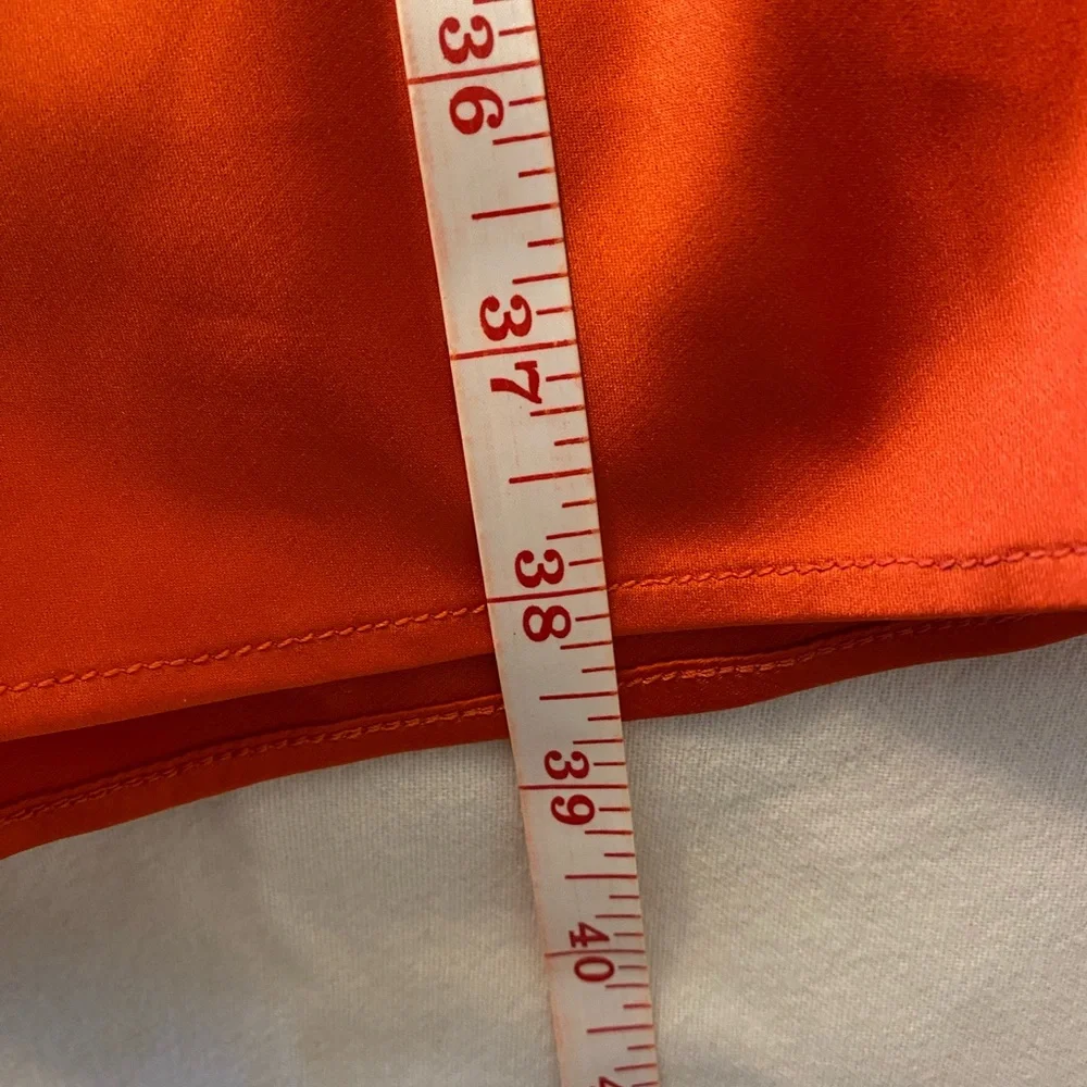 Abercrombie & Fitch Strapless Orange Dress - Picture 7 of 7